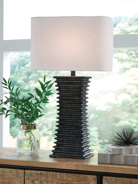 Golzar Table Lamp - Big's Furniture (NV) - Multi Location