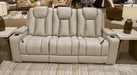 Elevate Edges Reclining Sofa with Drop Down Table - Big's Furniture (NV) - Multi Location