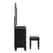 VALENTINO VANITY TABLE MIRROR (BULBS NOT INCLUDED)-BLACK - Big's Furniture (NV) - Multi Location