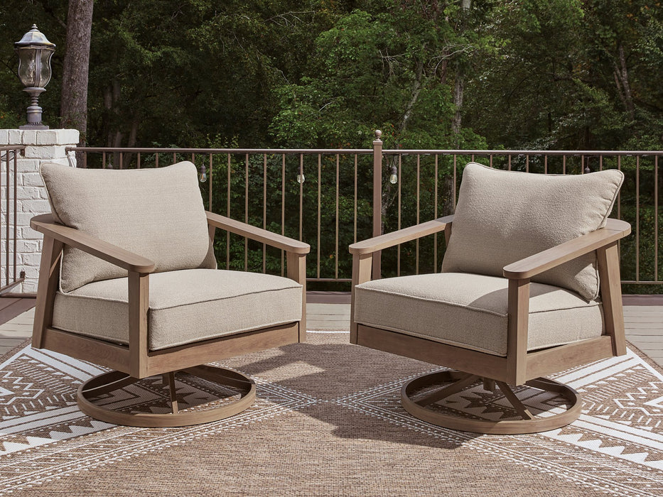 Harmony Headlands Outdoor Swivel Lounge with Cushion - Big's Furniture (NV) - Multi Location