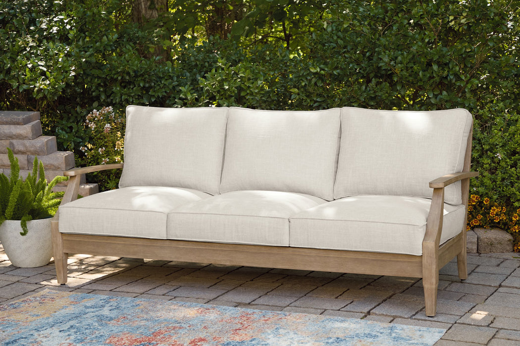 Carter Hall Outdoor Sofa with Cushion - Big's Furniture (NV) - Multi Location