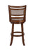 Aberdeen 29" Bar Stool W/Fabric Cushions-Brown