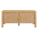 Thayer 47" Two Door Tv Console- Natural