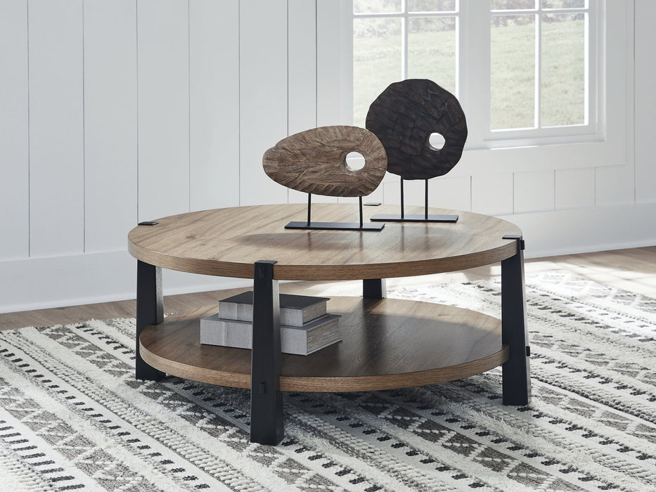 Ridgester Coffee Table - Big's Furniture (NV) - Multi Location