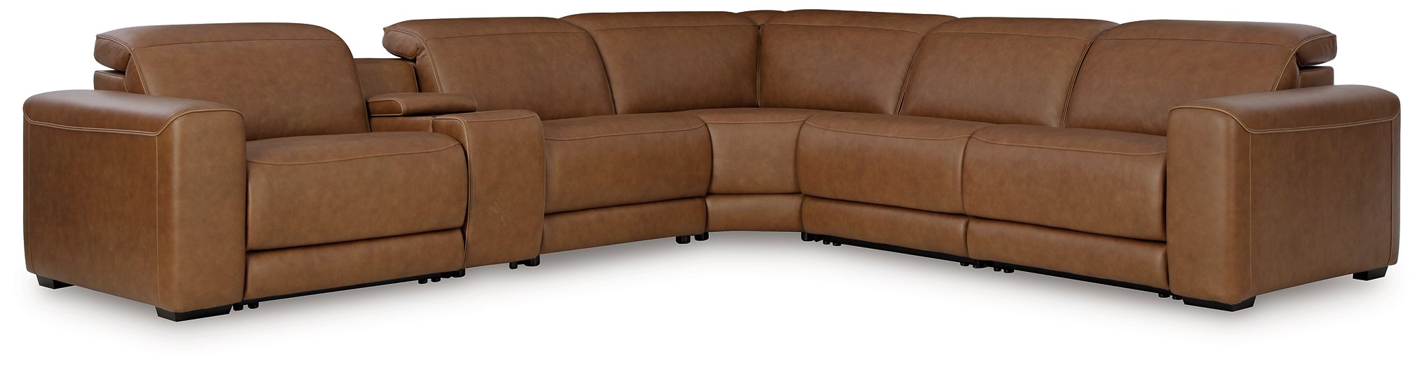 Magic Man 5-Piece Power Reclining Sectional - Big's Furniture (NV) - Multi Location