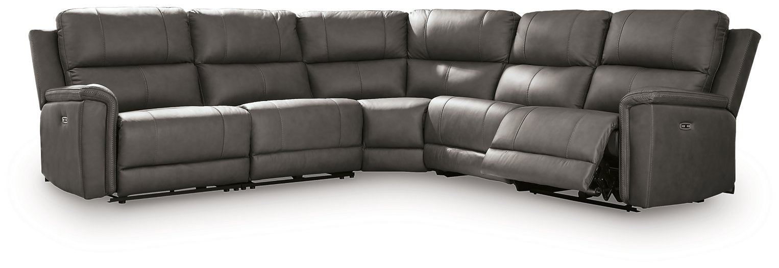 Bleckley Power Reclining Sectional - Big's Furniture (NV) - Multi Location