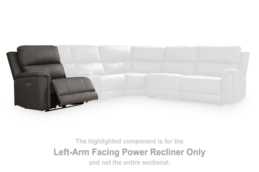Bleckley Power Reclining Sectional - Big's Furniture (NV) - Multi Location