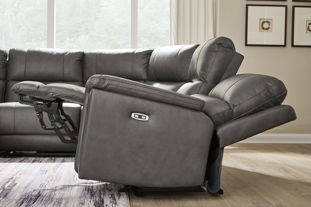 Bleckley Power Reclining Sectional - Big's Furniture (NV) - Multi Location