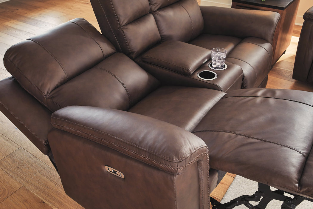 Bleckley Power Reclining Loveseat with Console - Big's Furniture (NV) - Multi Location