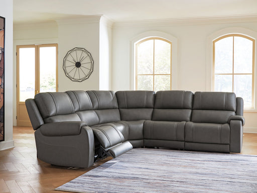 5Z - Pittson Power Reclining Sectional - Big's Furniture (NV) - Multi Location