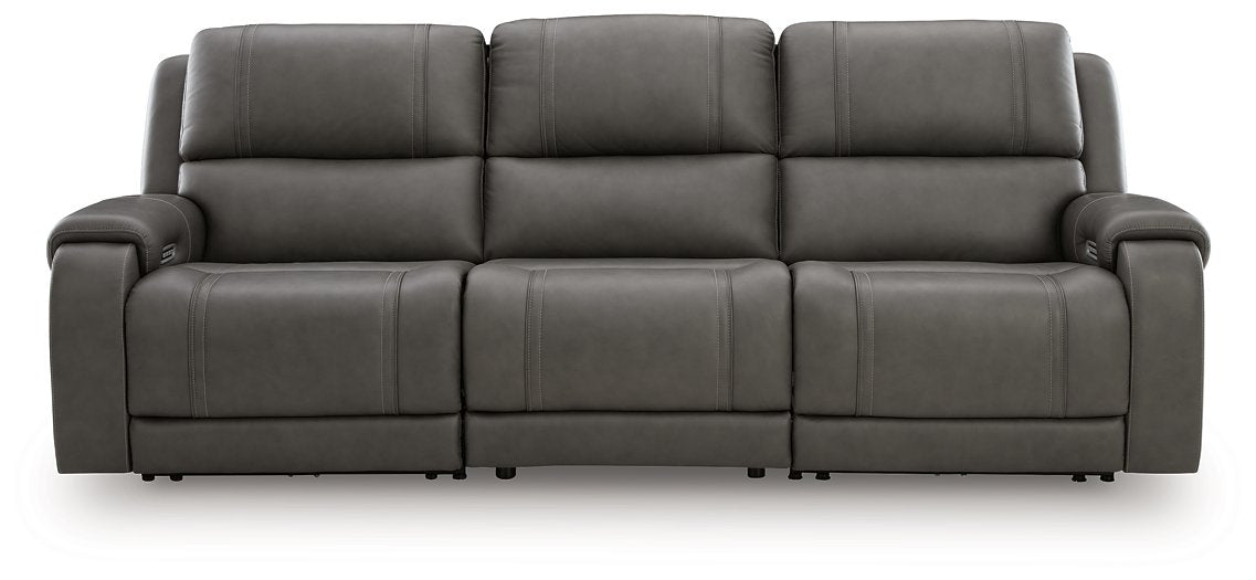 5Z - Pittson Power Sectional Reclining Sofa - Big's Furniture (NV) - Multi Location