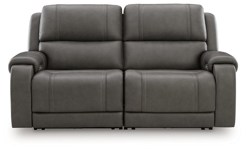 5Z - Pittson Power Reclining Sectional Loveseat - Big's Furniture (NV) - Multi Location