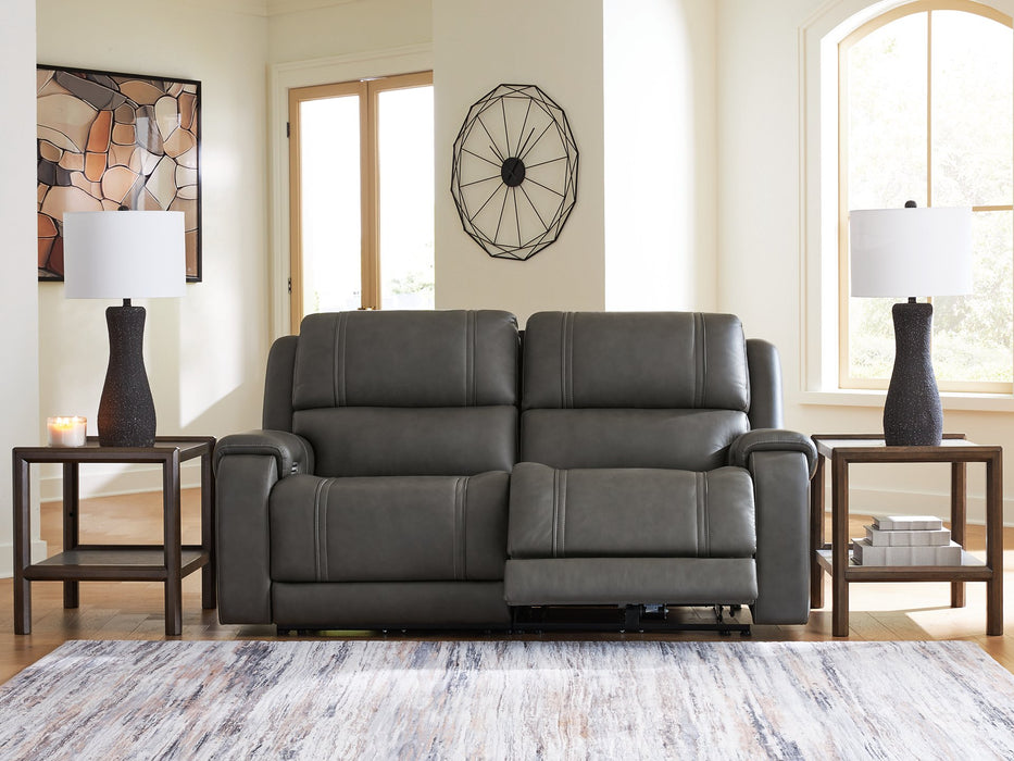 5Z - Pittson Power Reclining Sectional Loveseat - Big's Furniture (NV) - Multi Location