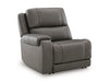 5Z - Pittson Power Reclining Sectional Loveseat - Big's Furniture (NV) - Multi Location
