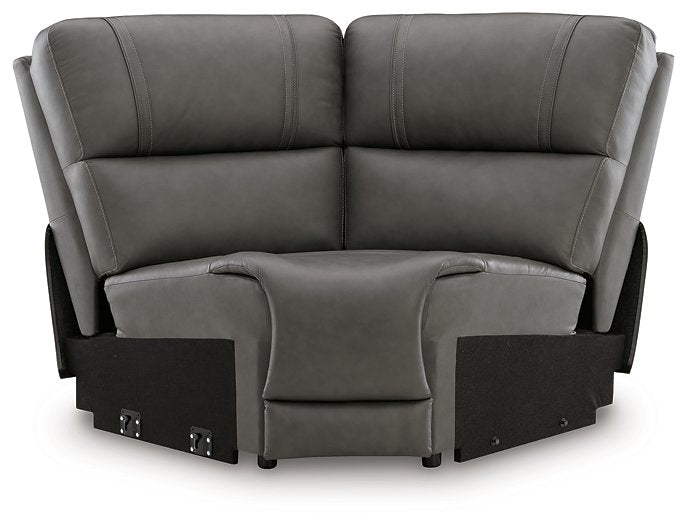 5Z - Pittson Power Reclining Sectional - Big's Furniture (NV) - Multi Location
