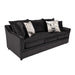 Sylvie Sofa W/4 Accent Pillows-Lush Mink Gray