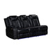Orion Ii Laf Sofa W/Pwr Fr & Hr-Black