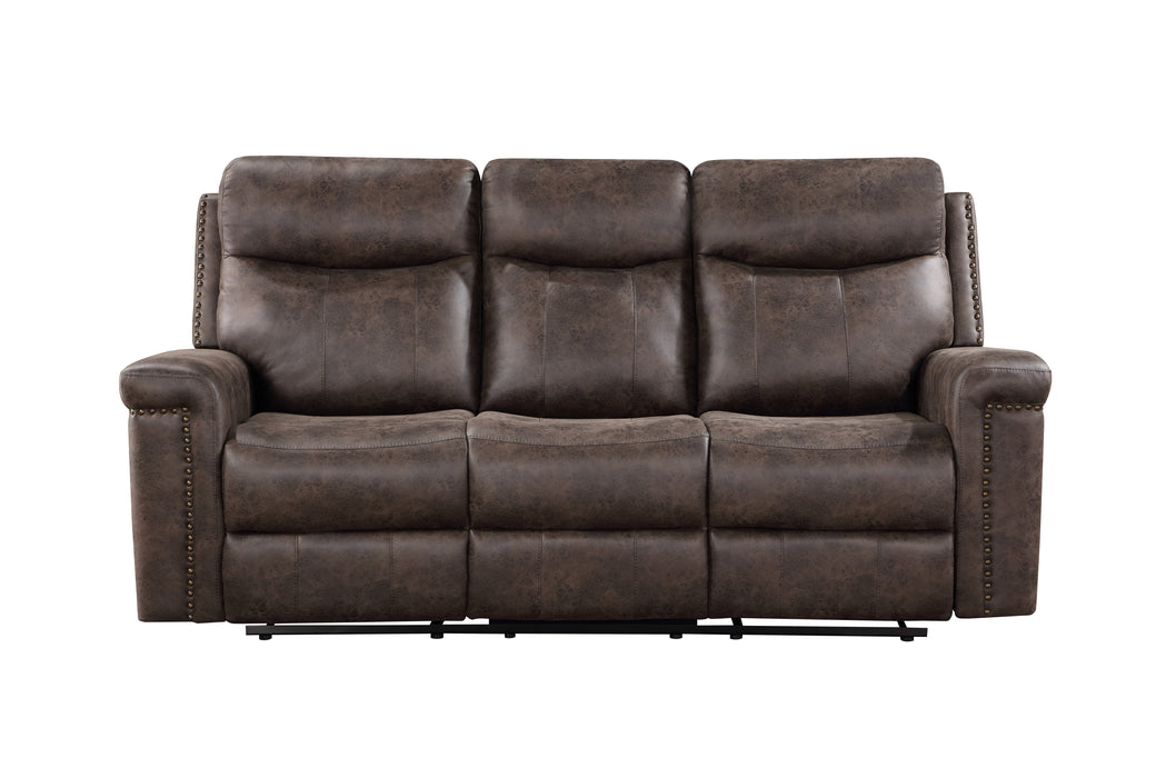 Quade Sofa W/Pwr Fr-Mocha