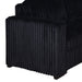 Bliss Laf Loveseat With Corner-Midnight