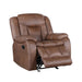Morello Glider Recliner- Brown