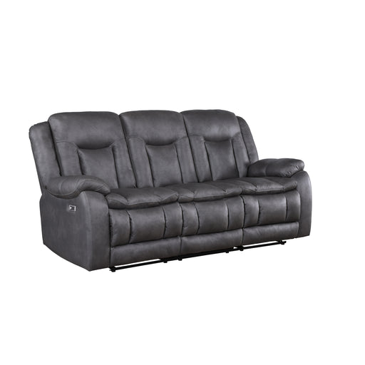 Morello Sofa W/Pwr Fr- Gray