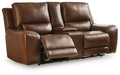 DeepWakes Power Reclining Loveseat with Console - Big's Furniture (NV) - Multi Location