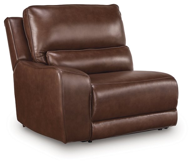 DeepWakes Reclining Sectional with Storage Console - Big's Furniture (NV) - Multi Location