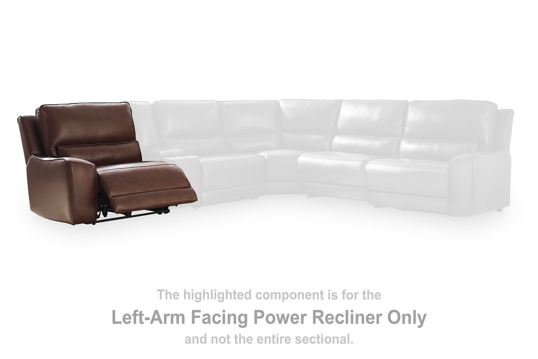 DeepWakes Power Reclining Sectional with Chaise - Big's Furniture (NV) - Multi Location