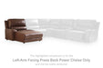 DeepWakes Power Reclining Sectional with Chaise - Big's Furniture (NV) - Multi Location