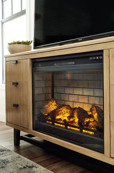 Wittenmyer 72" TV Stand with Electric Fireplace - Big's Furniture (NV) - Multi Location