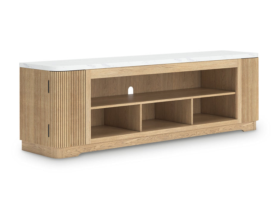 Camdill 80" TV Stand with Electric Fireplace - Big's Furniture (NV) - Multi Location