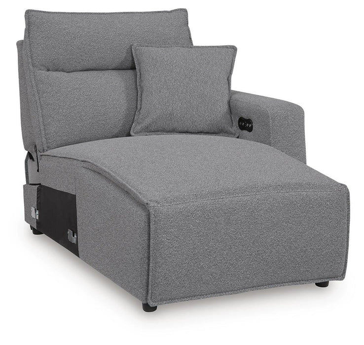 Modmax II Power Reclining Sectional with Chaise and Audio System