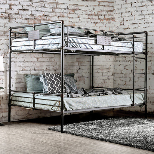 Olga I Antique Black Full/Full Bunk Bed - Big's Furniture (NV) - Multi Location