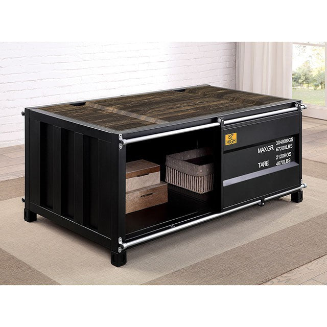 Dicargo Coffee Table Black - Big's Furniture (NV) - Multi Location