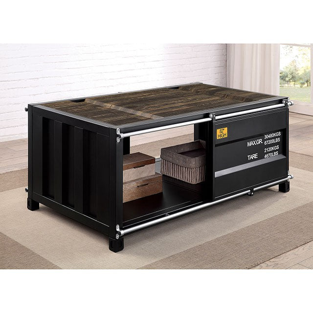 Dicargo Coffee Table Black - Big's Furniture (NV) - Multi Location