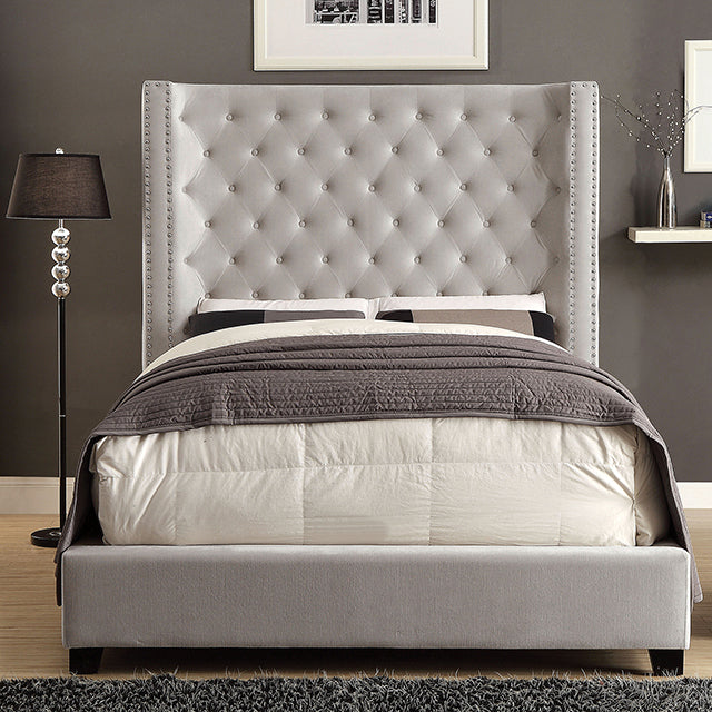 Rosabelle Bed Black, Grey, & Ivory - Big's Furniture (NV) - Multi Location
