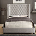 Rosabelle Bed Black, Grey, & Ivory - Big's Furniture (NV) - Multi Location