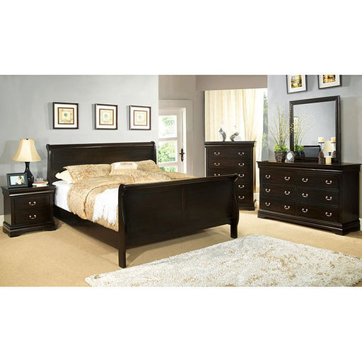 Louis Philippe E.King Bed - Big's Furniture (NV) - Multi Location