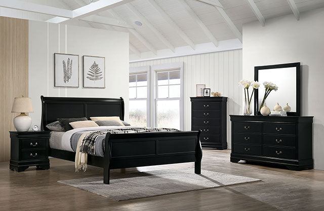 Louis Philippe Queen Bedroom Set - Big's Furniture (NV) - Multi Location