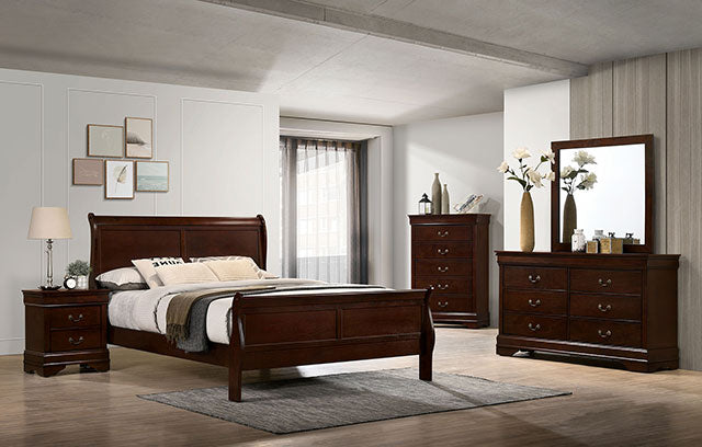 Louis Philippe Queen Bedroom Set - Big's Furniture (NV) - Multi Location