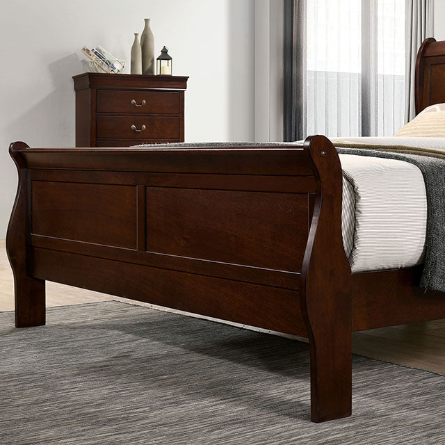 Louis Philippe Queen Bedroom Set - Big's Furniture (NV) - Multi Location