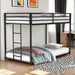 Rothwell Metal Bunk Bed Twin/ Full - Big's Furniture (NV) - Multi Location