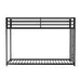 Rothwell Metal Bunk Bed Twin/ Full - Big's Furniture (NV) - Multi Location