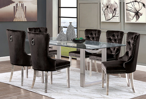 Silvestri 7 Pc Dining Table Set - Big's Furniture (NV) - Multi Location