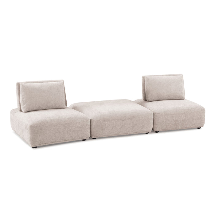 Stavanger 2-Seater w/ Square Ottoman - Big's Furniture (NV) - Multi Location