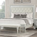 Stella Mia E.King & Queen Bed White & White - Big's Furniture (NV) - Multi Location